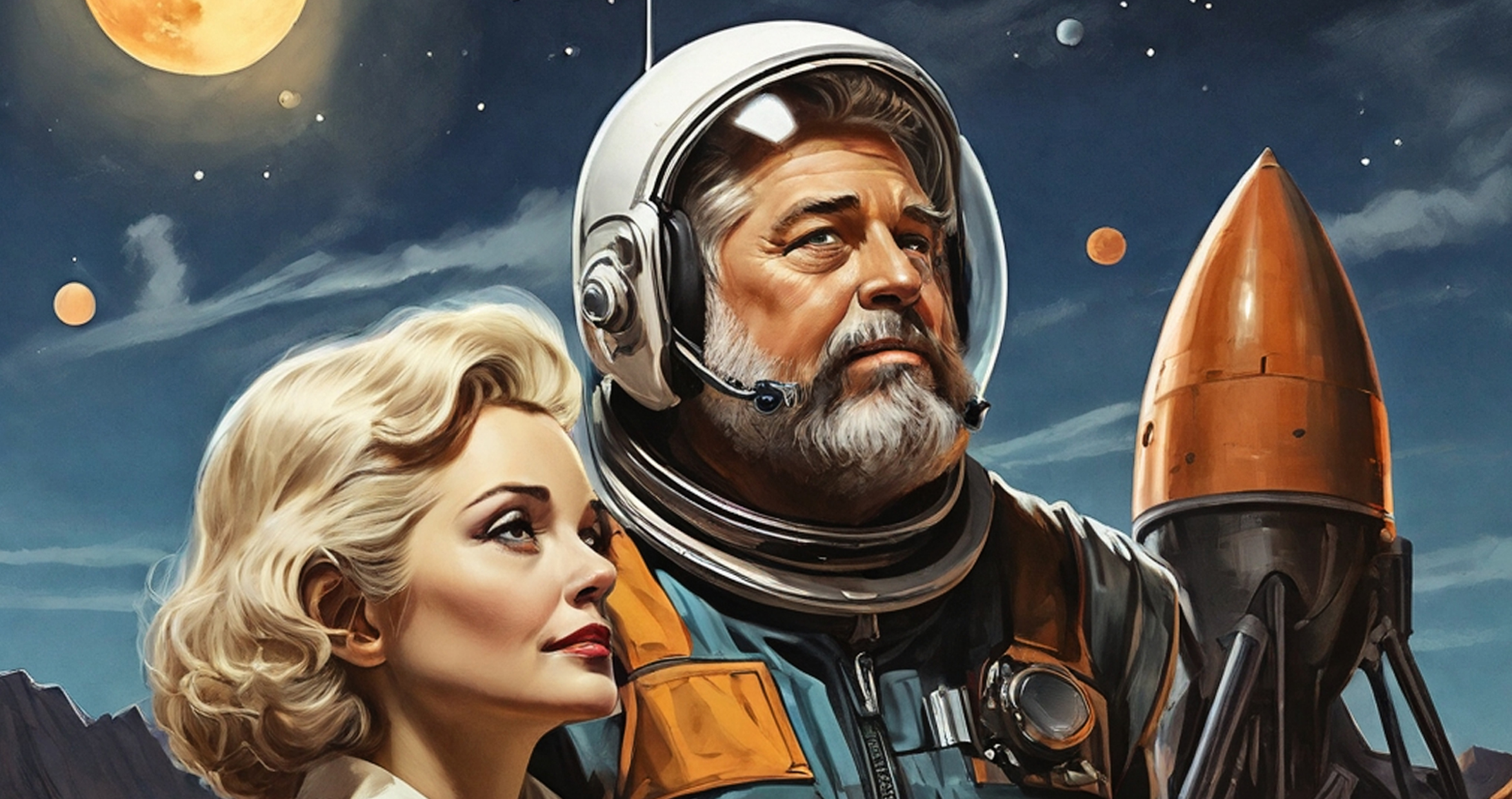 Space People � cover art by Miri